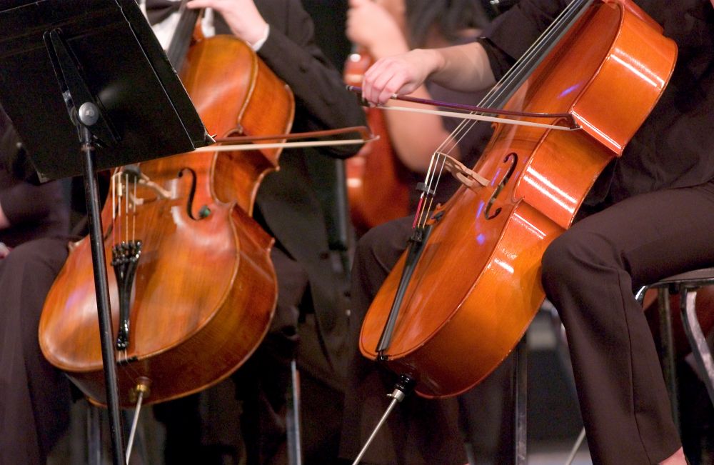 Cello with Music Stand