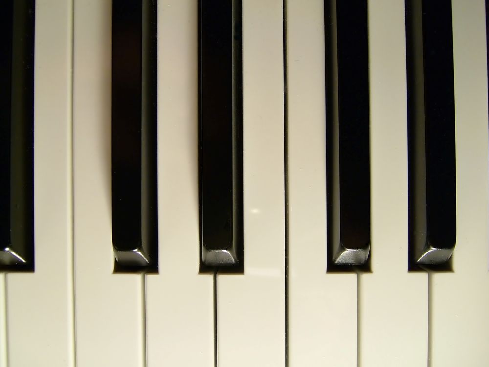 keyboard keys topview